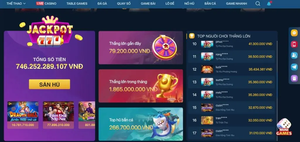 Các trò chơi bài và bàn casino tại alo8